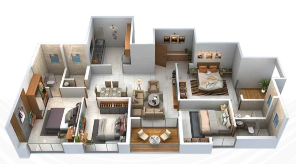 GV-insignia-2-Floor-Plan -4 BHK
